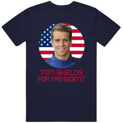 Tom Shields For President United States Usa Olympic Athlete T Shirt