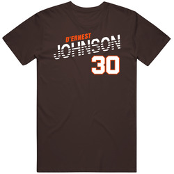 D'ernest Johnson 30 Favorite Player Cleveland Football Fan T Shir
