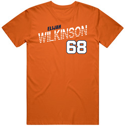 Elijah Wilkinson 68 Favorite Player Denver Football Fan T Shirt