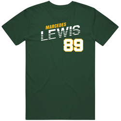 Marcedes Lewis 89 Favorite Player Green Bay Football Fan T Shirt