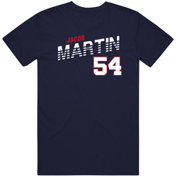 Jacob Martin 54 Favorite Player Houston Football Fan T Shirt