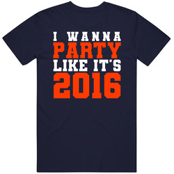 I Wanna Party Like Its 2016 Denver Football Champions T Shirt