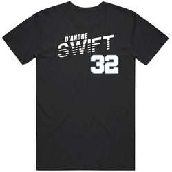 D'andre Swift 32 Favorite Player Detroit Football Fan Cool T Shir