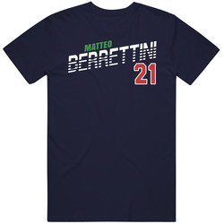 Matteo Berrettini Italy Olympic Athlete T Shirt