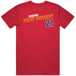 Khairul Anuar Mohamad Malaysia Olympic Athlete T Shirt