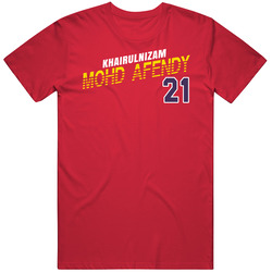 Khairulnizam Mohd Afendy Malaysia Olympic Athlete T Shirt