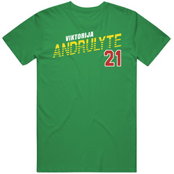 Viktorija Andrulyte Lithuania Olympic Athlete T Shirt