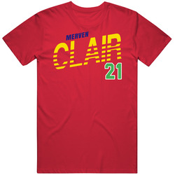 Merven Clair Mauritius Olympic Athlete T Shirt