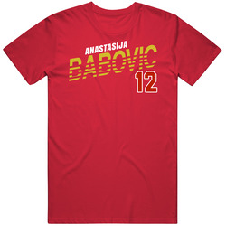 Anastasija Babovic Montenegro Olympic Athlete T Shirt