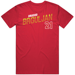 Drasko Brguljan Montenegro Olympic Athlete T Shirt