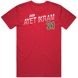 Zied Ayet Ikram Morocco Olympic Athlete T Shirt