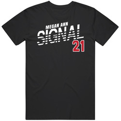 Megan Ann Signal New Zealand Olympic Athlete T Shirt