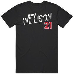 Tenika Willison New Zealand Olympic Athlete T Shirt