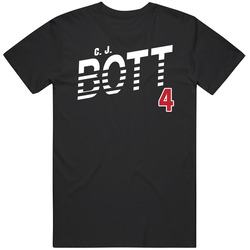 C J Bott New Zealand Olympic Athlete T Shirt