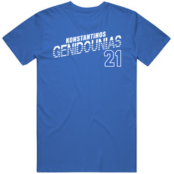 Konstantinos Genidounias Greece Olympic Athlete T Shirt