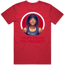 Naomi Osaka For President Japan Olympic Athlete T Shirt