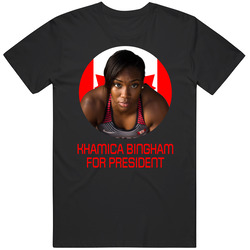Khamica Bingham For President Canada Olympic Athlete T Shirt