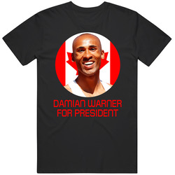 Damian Warner For President Canada Olympic Athlete T Shirt