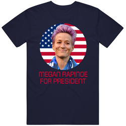 Megan Rapinoe For President United States Usa Olympic Athlete T Shirt
