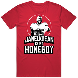 Jamel Dean Is My Homeboy Football Player Fan T Shirt