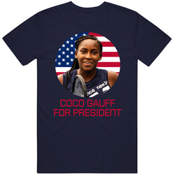 Coco Gauff For President United States Usa Olympic Athlete T Shirt