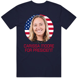Carissa Moore For President United States Usa Olympic Athlete T Shirt