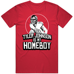 Tyler Johnson Is My Homeboy Football Player Fan T Shirt