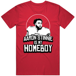 Aaron Stinnie Is My Homeboy Football Player Fan T Shirt