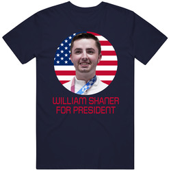 William Shaner For President United States Usa Olympic Athlete T Shirt