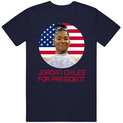 Jordan Chiles For President United States Usa Olympic Athlete T Shirt