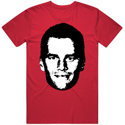 Tom Brady Football Player Fan Big Head T Shirt
