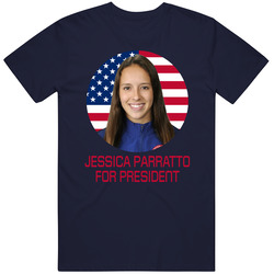 Jessica Parratto For President United States Usa Olympic Athlete T Shi
