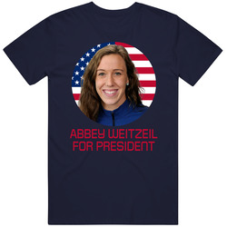 Abbey Weitzeil For President United States Usa Olympic Athlete T Shirt