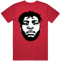 Khalil Davis Football Player Fan Big Head T Shirt