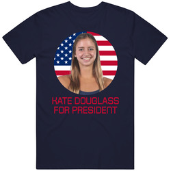 Kate Douglass For President United States Usa Olympic Athlete T Shirt