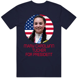 Mary Carolynn Tucker For President United States Usa Olympic Athlete T
