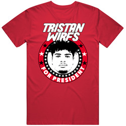 Tristan Wirfsl For President Football Fan T Shirt