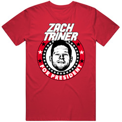 Zach Triner For President Football Fan T Shirt