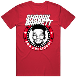 Shaquil Barrett For President Football Fan T Shirt