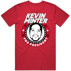 Kevin Minter For President Football Fan T Shirt