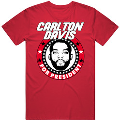 Carlton Davis For President Football Fan T Shirt