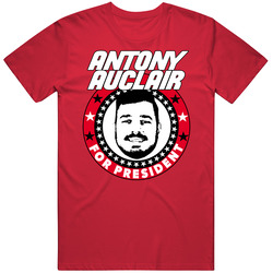 Antony Auclair For President Football Fan T Shirt