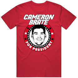 Cameron Brate For President Football Fan T Shirt