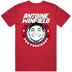 Antoine Winfield Jr For President Football Fan T Shirt