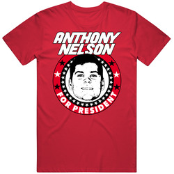 Anthony Nelson For President Football Fan T Shirt