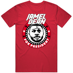 Jamel Dean For President Football Fan T Shirt