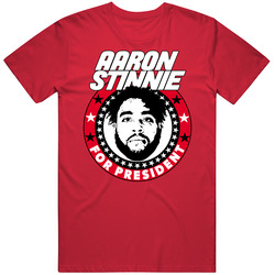 Aaron Stinnie For President Football Fan T Shirt