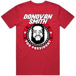 Donovan Smith For President Football Fan T Shirt