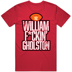 William Gholston Fcking Football Player Fan T Shirt