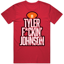 Tyler Johnson Fcking Football Player Fan T Shirt